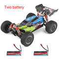 1/14 2.4G 4WD High Speed Racing RC Car Vehicle Models 60km/h Two Battery 7.4V 2600mAh
