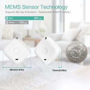 Wireless Thermometer Hygrometer Sensor Digital °C/°F Indoor Outdoor