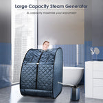 Carica l&#39;immagine nel visualizzatore di Gallery, The Z1 Portable Steam Sauna Foldable Lightweight w/ Protective Bag and Chair
