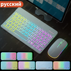 The Z1 Keyboard For Tablet Android iOS Windows Rainbow
