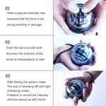 Carica l&#39;immagine nel visualizzatore di Gallery, The Z1 LED Gyroscopic Powerball
