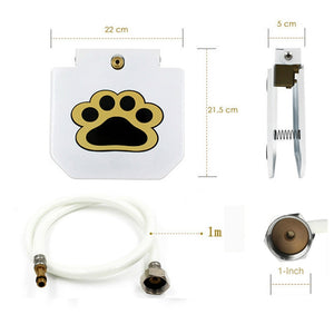 The Z1 Automatic Dog Water Fountain Step On