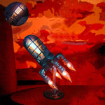 Indlæs billede til gallerivisning The Z1 Steampunk Rocket Lamp
