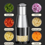 Carica l&#39;immagine nel visualizzatore di Gallery, The Z1 Pressed Food Chopper for Vegetables, Fruits and Salad
