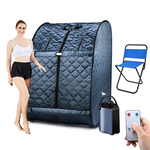 Charger l&#39;image dans la galerie, The Z1 Portable Steam Sauna Foldable Lightweight w/ Protective Bag and Chair
