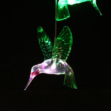 The Z1 Solar LED Bird Wind Chime