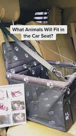 Indlæs og afspil video i gallerivisning The Z1 Pet Carrier Car Seat
